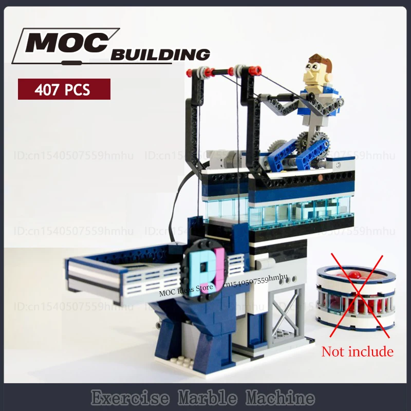 Exercise Marble Machine GBC Moc Building Block Motor Technology Bricks Puzzle Science Educational Toys Creative Xmas Gifts