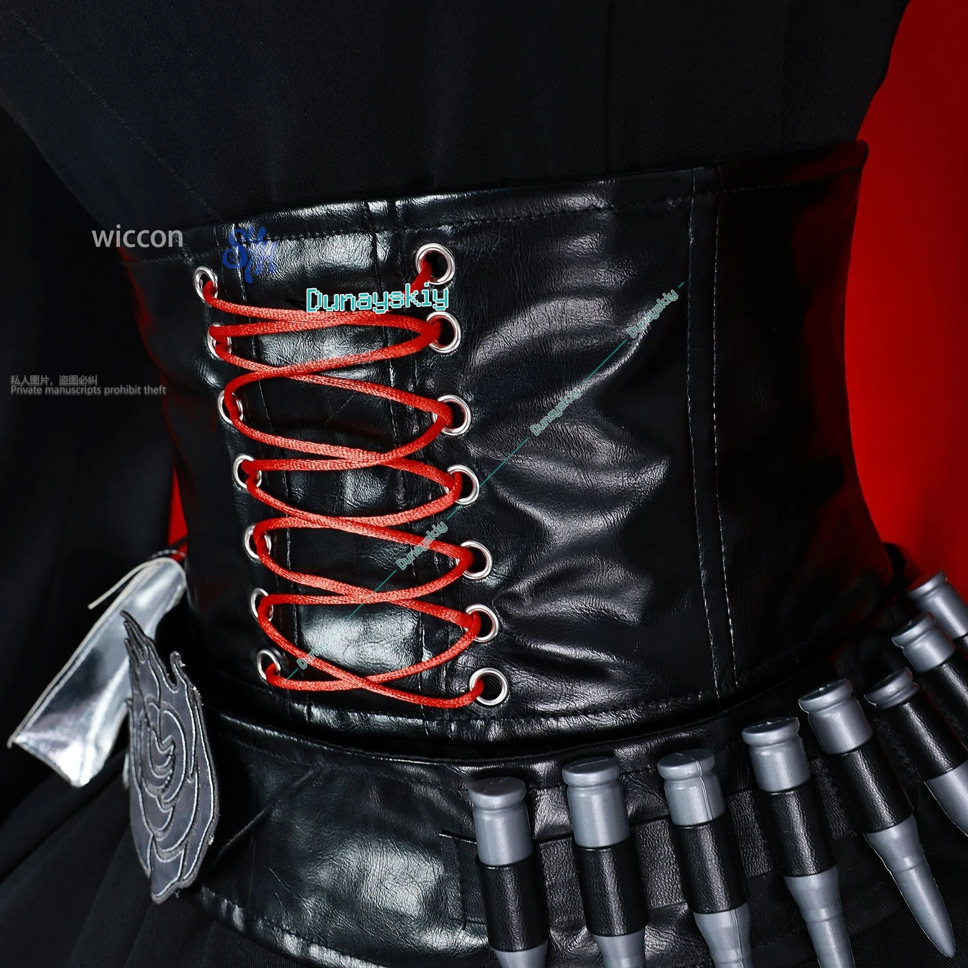 Anime RWBY Cosplay rubis Rose rouge Cape robe de combat Rose Punk ceinture Goth noir rouge Lolita Y2K uniforme fête d'halloween personnalisé