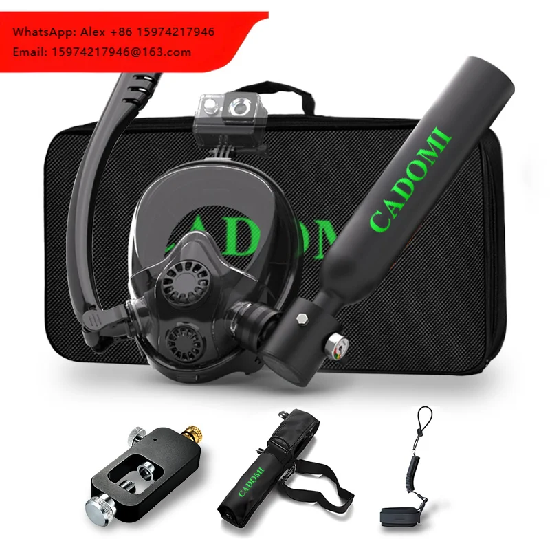 High-Pressure 0.5L Aluminium Mini Diving Tank Factory Stock Scuba Diving Oxygene Cylinder Tank