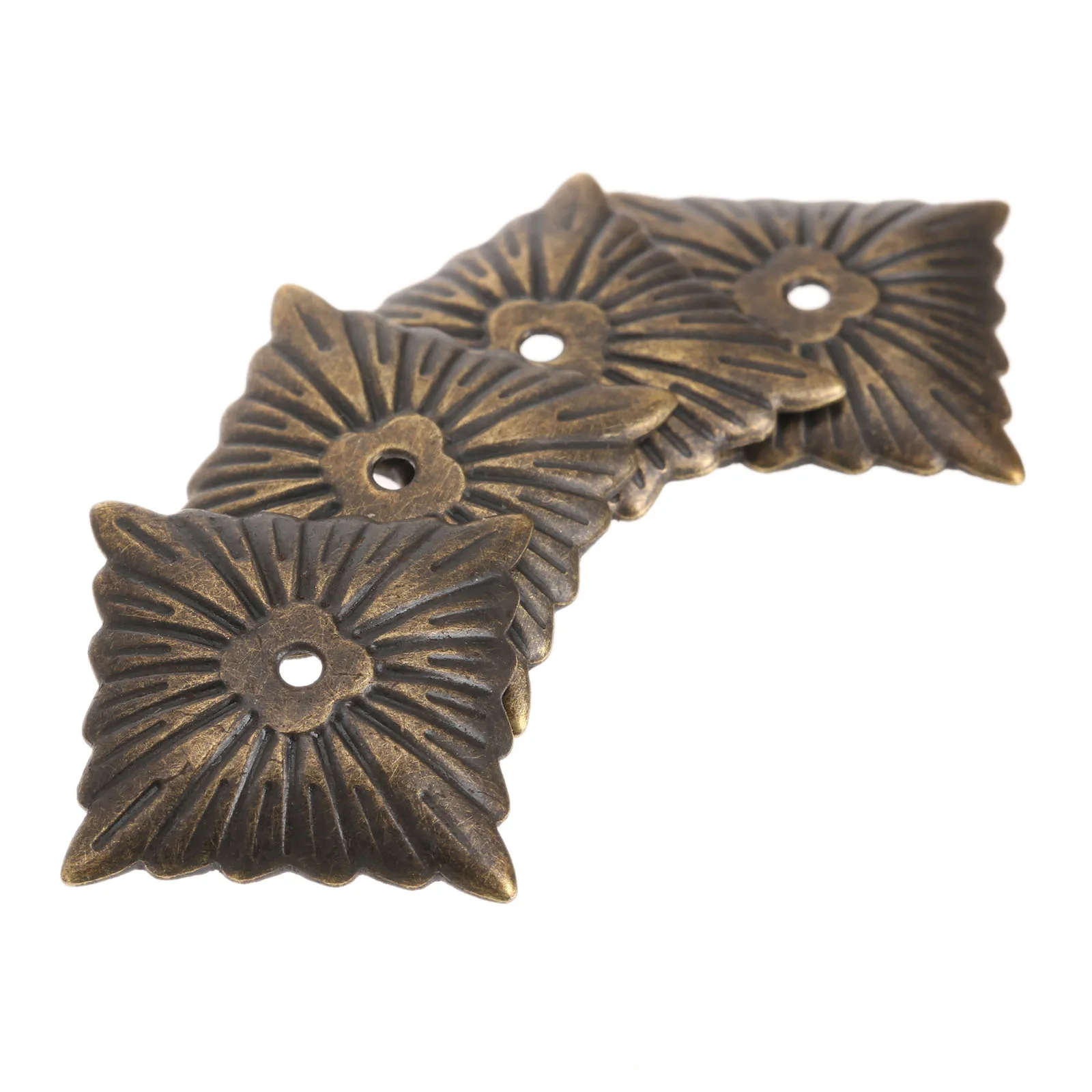 100Pcs 21x21mm Upholstery Nails Antique Bronze Decorative Upholstery Nails Tack Studs Door Sofa Home Decor Furniture Hardware