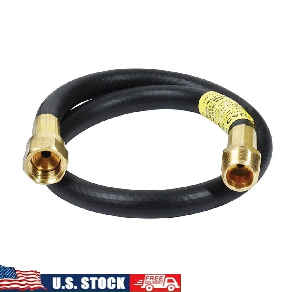 

3/8 дюйма, латунный пластиковый шланг в сборе, наружная трубная резьба, внутренняя раструб, длина 22 дюйма, 2 шт., детали для полезного нагревателя