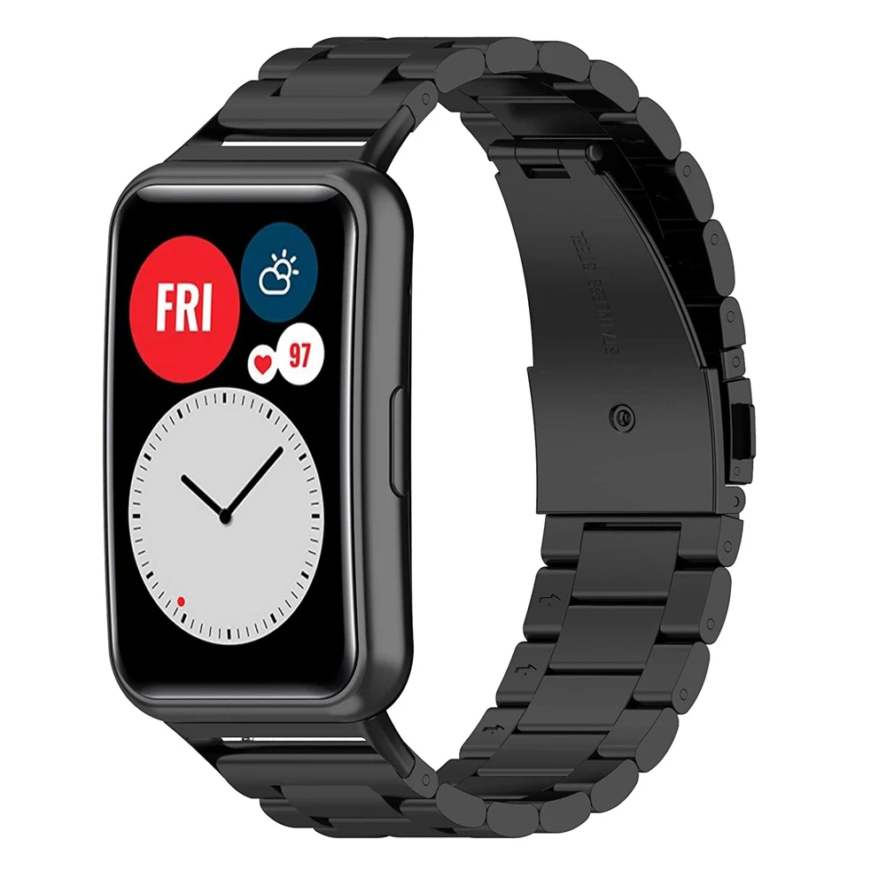 حزام من الفولاذ المقاوم للصدأ لساعة ذكية ، سوار ساعة بديل ، سوار معدني ، إكسسوارات سوار ، ساعة مناسبة