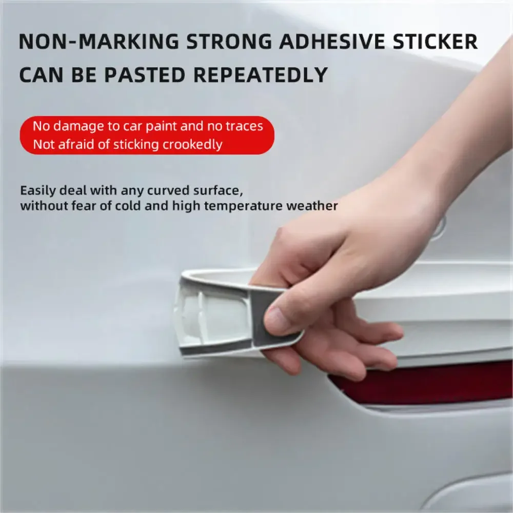 2/4PCS Universal Front Rear Bumper Corner Protector Guard Car Anti-collision Protection Decoration Strip Car Protect Accessories