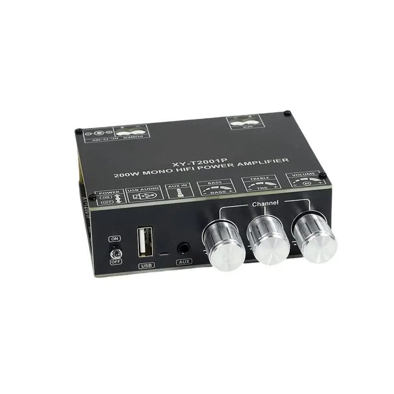 

Цифровая плата усилителя DIGIT-TPA3221, обновленная версия T2001P, 200 Вт, Bluetooth, регулировка высоких и низких частот