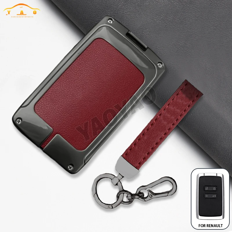 

Zinc Alloy Car Key Case Cover Shell Fob For For Renault Koleos Captur Megane Clio Scenic Talisman Kangoo Laguna Twingo Arkana Fo