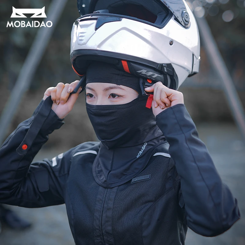 

MOBAIDAO Summer Cool Tactical Balaclava For Cycling Hiking Hat Motorcycle MTB Full Face Windproof Mask Thermal Sport Gear