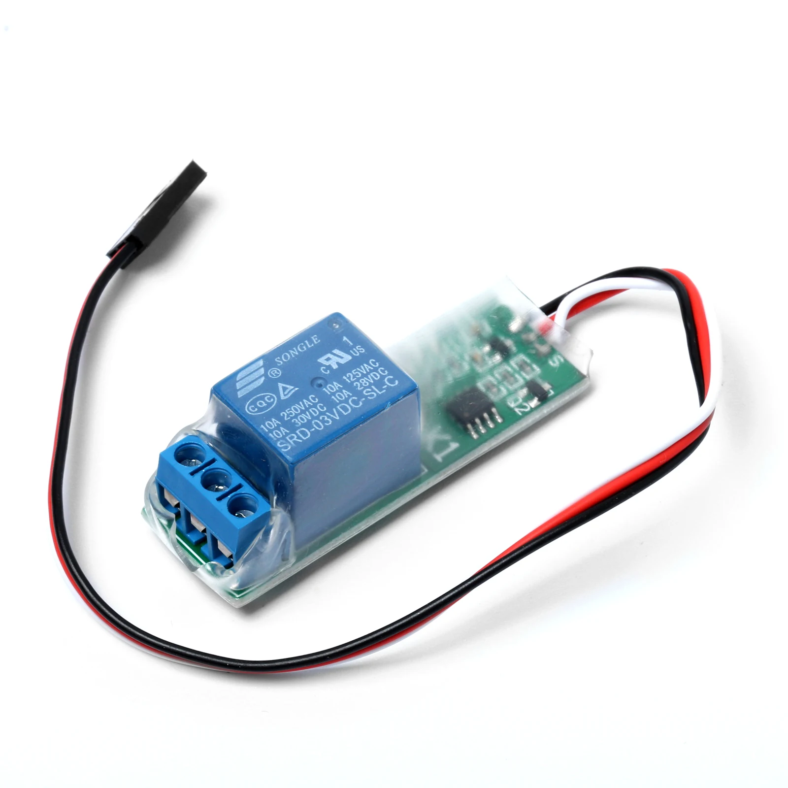 

RC Model Aircraft Relay PWM Switch Electronic Module Navigation Light Controller 1CH Relay Universal Switch