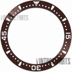 38mm ceramic bezel insert fit for SKX 007 watch