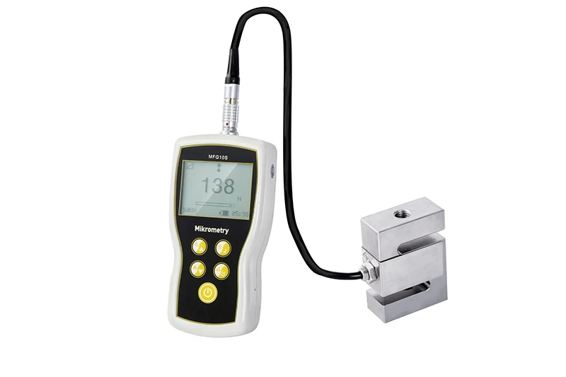 Mikrometry EFGS Electronic Portable Dynamometer External Sensor Digital Push Pull Force Gauge Measuring Instrument