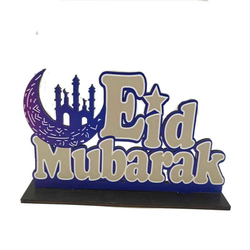 EID Mubarak Ornament Moon Star Light Pendant Ramadan Decorations For Home Islamic Muslim Decor Gift Eid Al Adha Ramadan Kareem