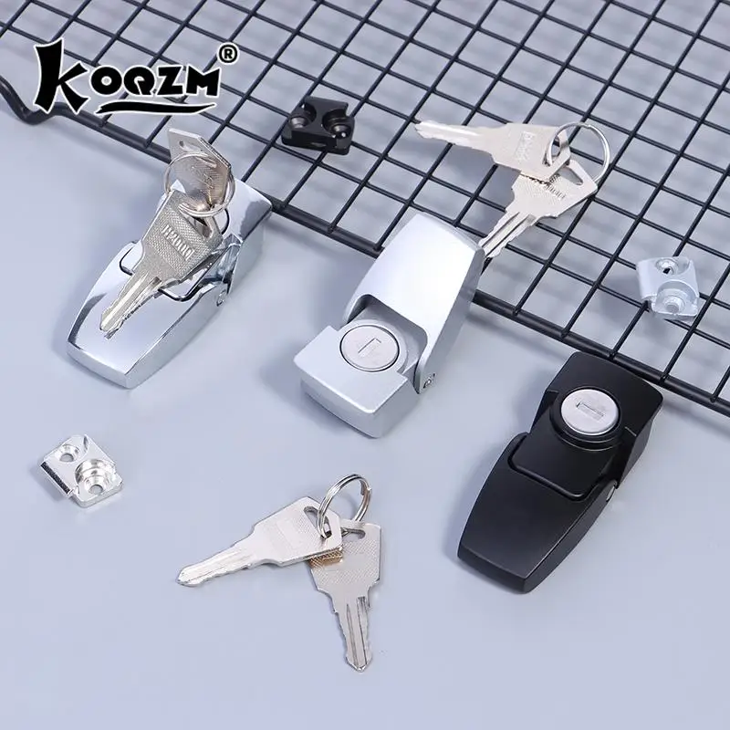 Dk604 Buckle Lock Stainless Steel Cabinet Latch Drawer Security Toggle Lock With Two Keys