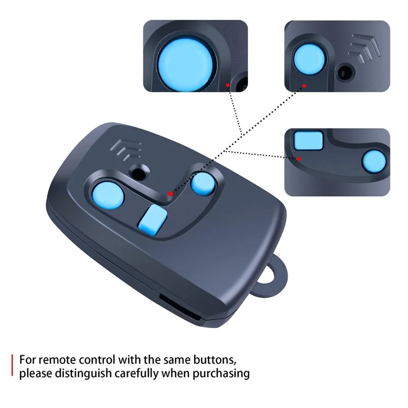 CABE-Garage Comando Trasmettitore Apri 3PCS 433Mhz Porta Elettronica Telecomando Controller Cancello