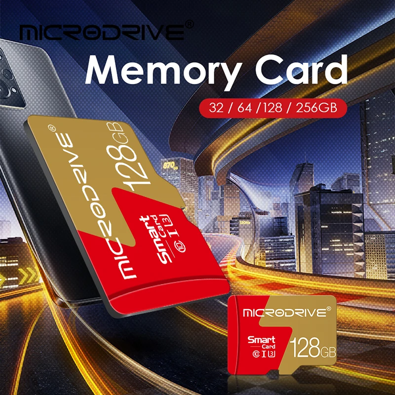 Mini SD Card Class 10 TF Flash Card 32GB-256G Memory Card For Mobile Phone PC Speaker HD For xiaomi/honor/Phone/Computer