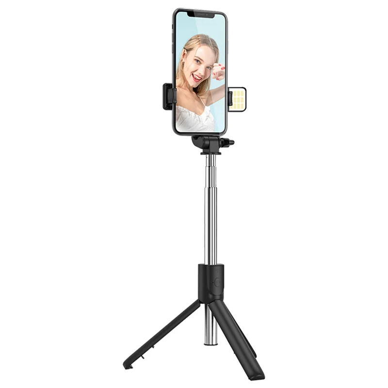 AY14 -Convenient Handheld Selfie Artifact Mobile Phone Bluetooth Selfie Stick Umbrella Type Floor Tripod - Image 4