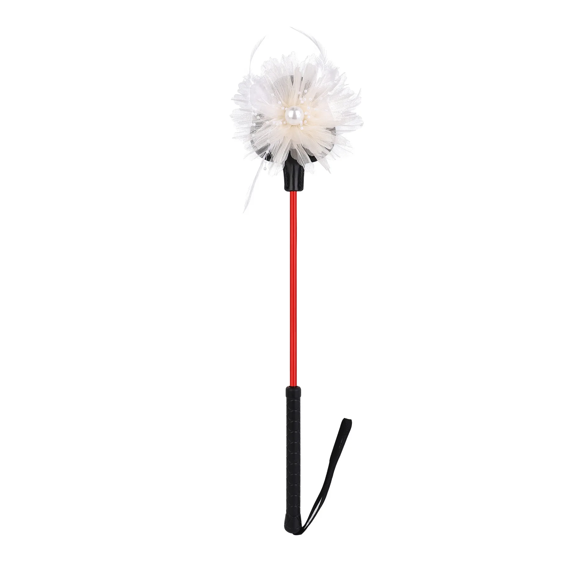 PESENAR  Soft Feather Massage Stick with Long Handle, Personal Care Accessory for Parties