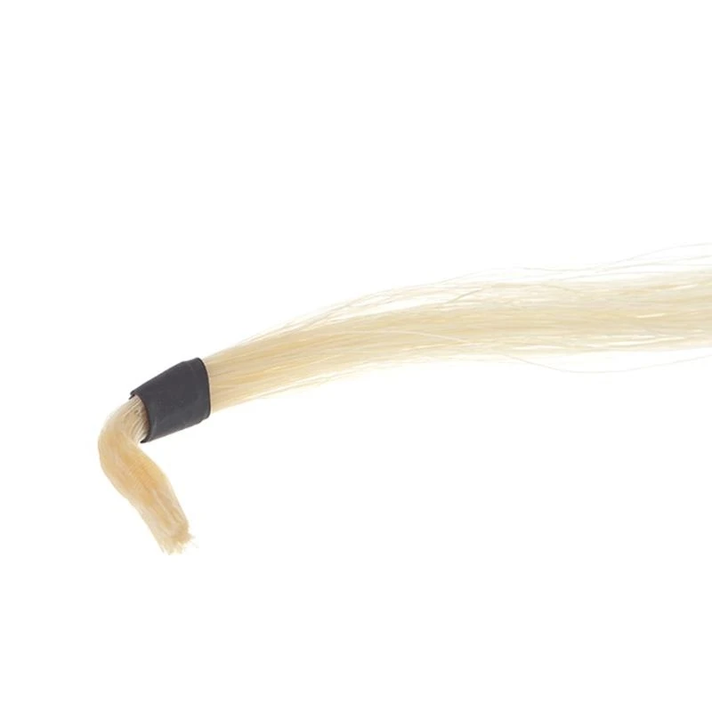 1pc 79cm Natural White Horse Hair Erhu Bow Hairs Musical Instrument Parts