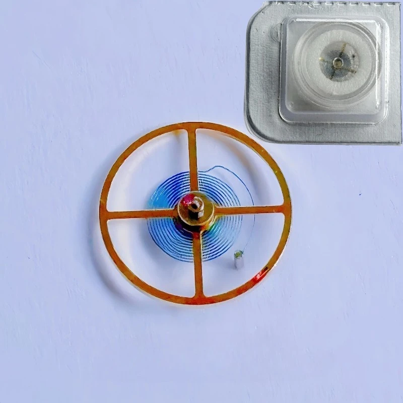 ملحقات حركة الساعة لعجلة التوازن Dandong 4130 زنبرك شعر البندول الكامل، مع ماكينة Dandong 4130 المحلية #1