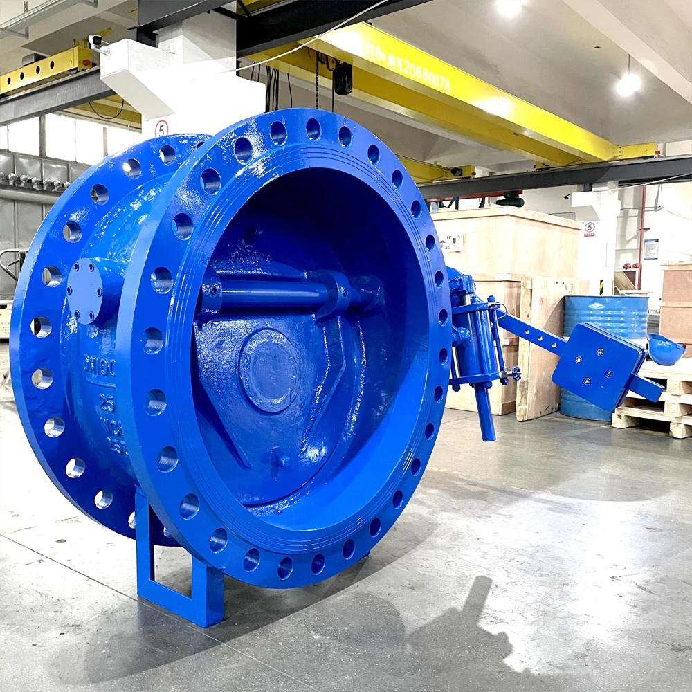 Ductile Iron Carbon Steel WCB Manual Double Flange Tilting Disc Check Valve for General Application-Water Gas Oil