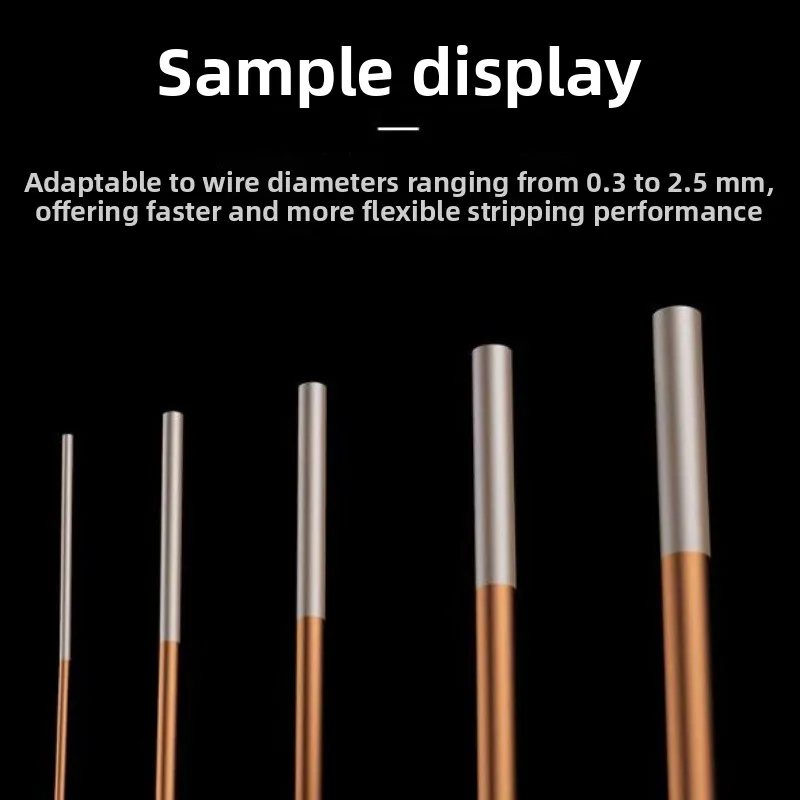 Precise paint scraping does not harm copper, efficient peeling tool, digital display enamel wire handles camouflage