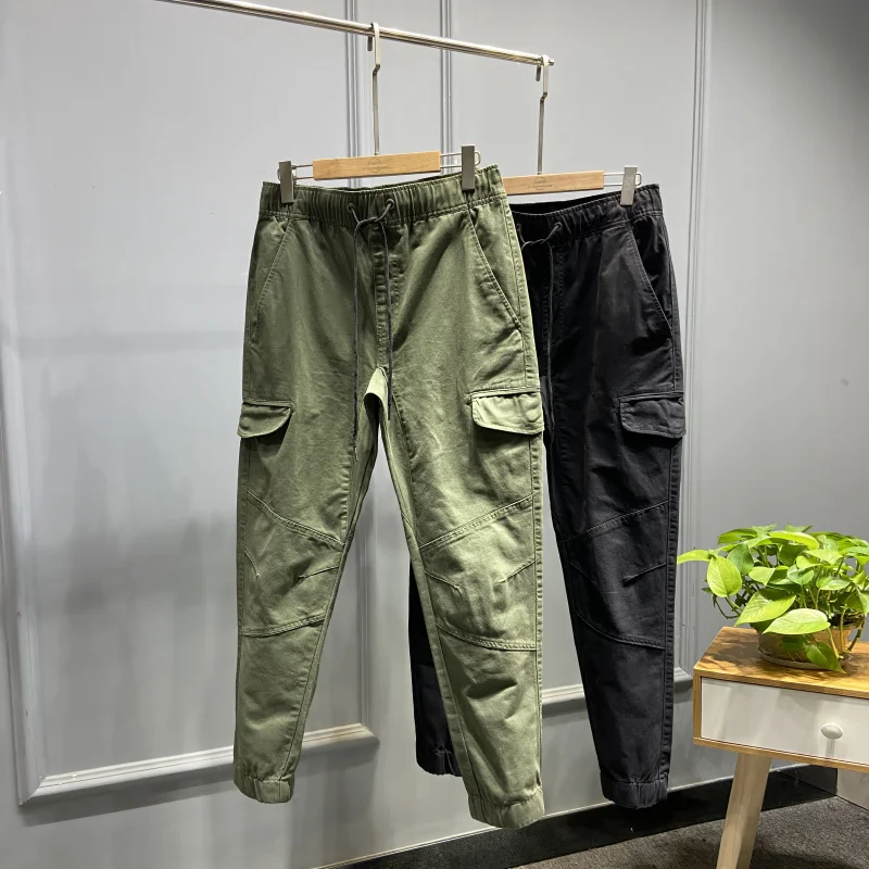 

Men's Casual Pants Tailored Multi-ket Workwear Sle Spring Summer Long Trousers Faionable Urban Comfortable Fit