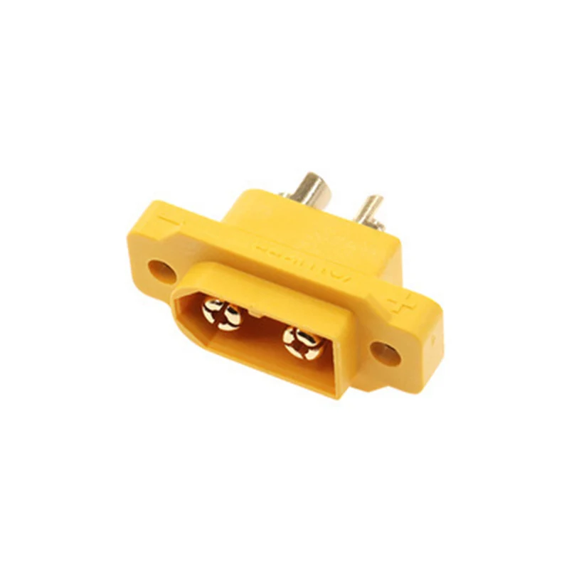 10Pcs XT60 Male Plug Mountable Connector Model Aircraft Power Battery Plug Fixed Version Female XT60E