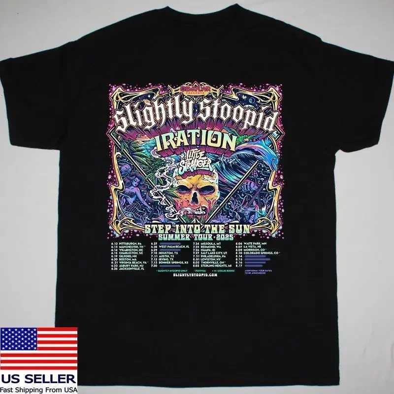 Slightly Stoopid Band Iration Tour 2025 T Shirt Full Size