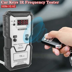 Electronic IR Frequence Counter Test Measure Instrument 100M-1GHZ For Car Keys Remote Controller Infrared Frequency Tester