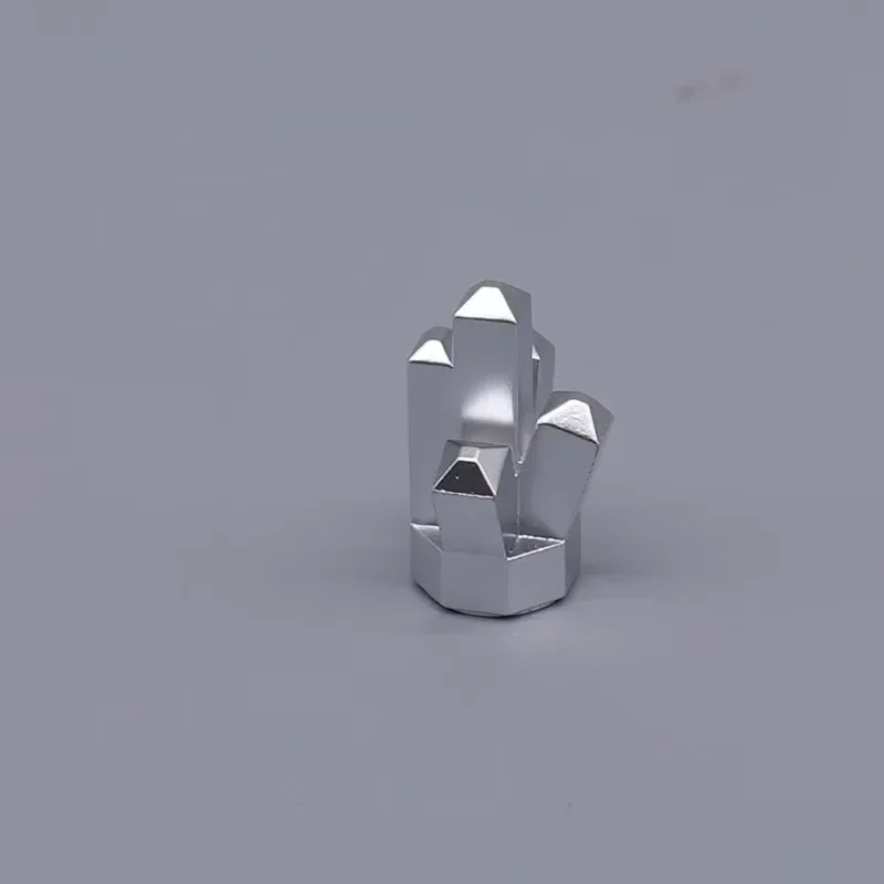 Small  Building Block Treasure Gem Gold Coin Money Model Golden Eggs Gold and Silver Spray Paint Compatible with LEGO DIY Part