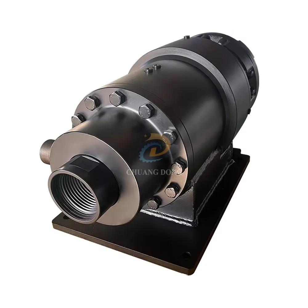 Solar Pile Drill Rig Power Head Carburized Hardened Steel Gear High Speed Drilling Machine for Construction
