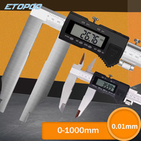 0-1000mm 40inch 600mm Digital Caliper messschieber heavy duty electronic vernier caliper with knife jaws paquimetro digital