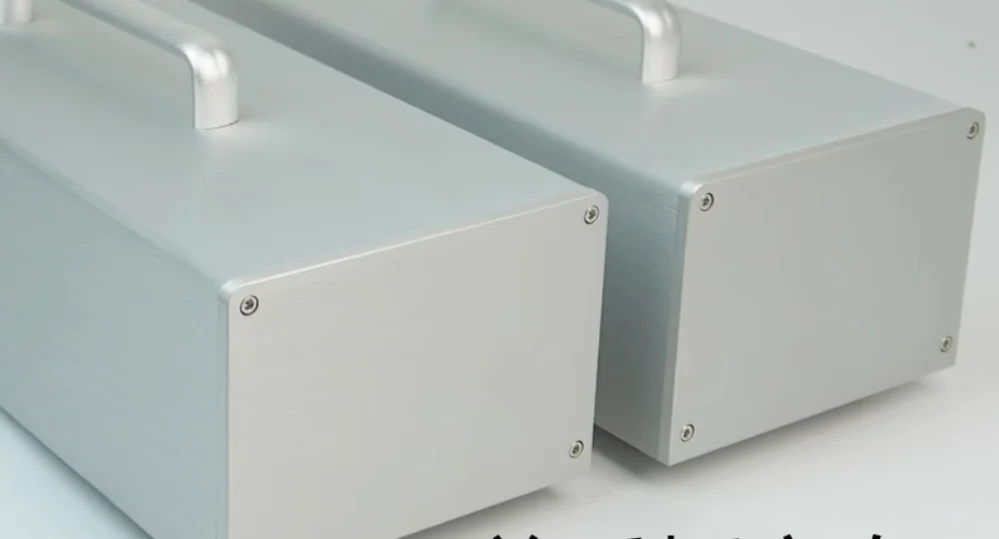 238 All aluminum amplifier chassis / Preamplifier case / AMP Enclosure DIY box (130*90*340mm)