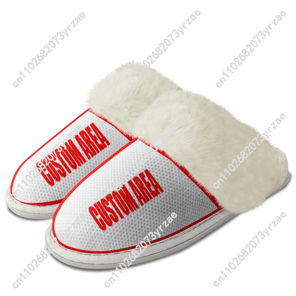 The 40 Year Old Virgin Plush Edge Warm Shoe Men Women Home Casual Slipper Bedroom Thermal Cotton Lightweight Customized Slippers