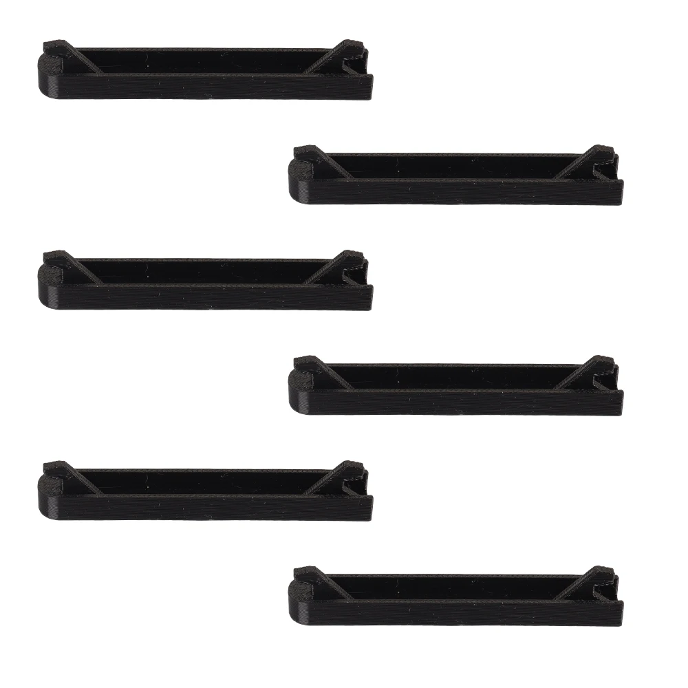6Pcs RV Motorhome Caravan Campervan Windows Drain Vent Cover Black For Hymer RVs Parts