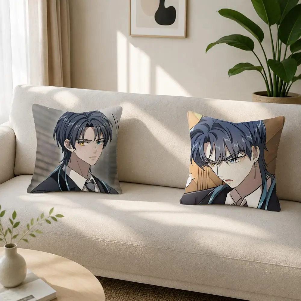 Webtoon DARK MOON THE BLOOD ALTAR Cushion Cover Soft Plush Cushion Covers Fluffy Throw Pillow Cases for Sofa Bedroom Home Decor