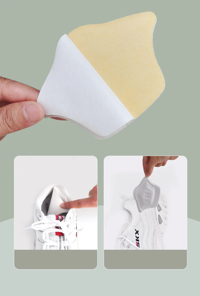 Insoles Patch Heel Pads for Sport Shoe Adjustable Size Feet Pad Pain Relief Cushion Insert Insole Heel Protector Sticker