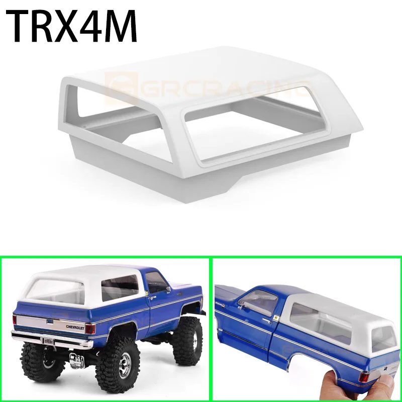 TRX4M K10 Body Shell Cargo Cover Non-destructive Modification for 1/18 RC Crawler Car Traxxas TRX4M Chevrolet K10 Upgrade Parts