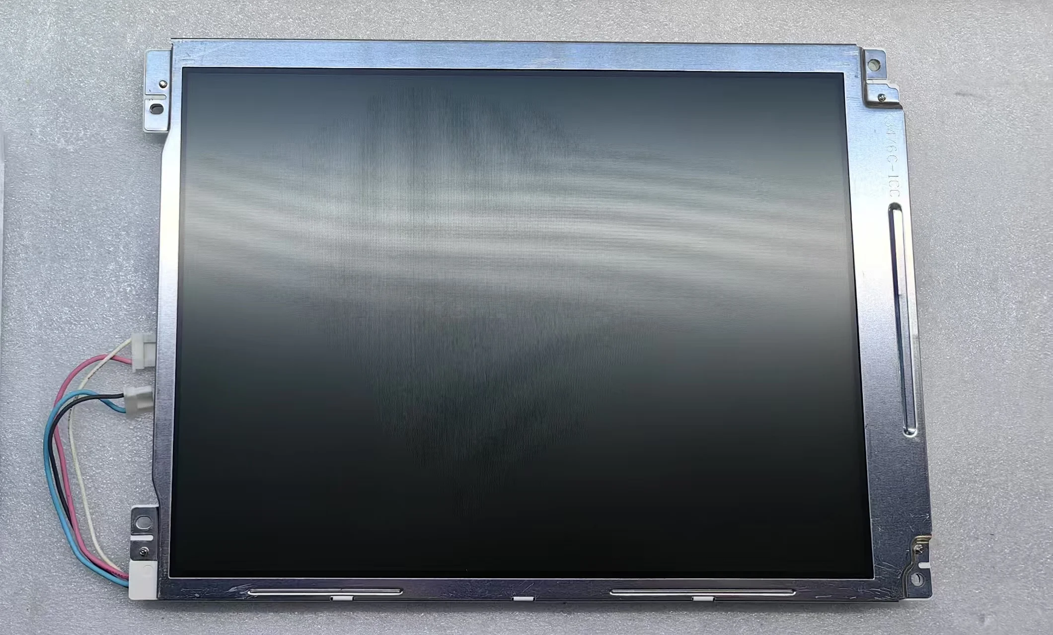 Lq104v1dg61 original a + grau 10.4 "polegadas display lcd para aplicação industrial 2 ccfls para afiado