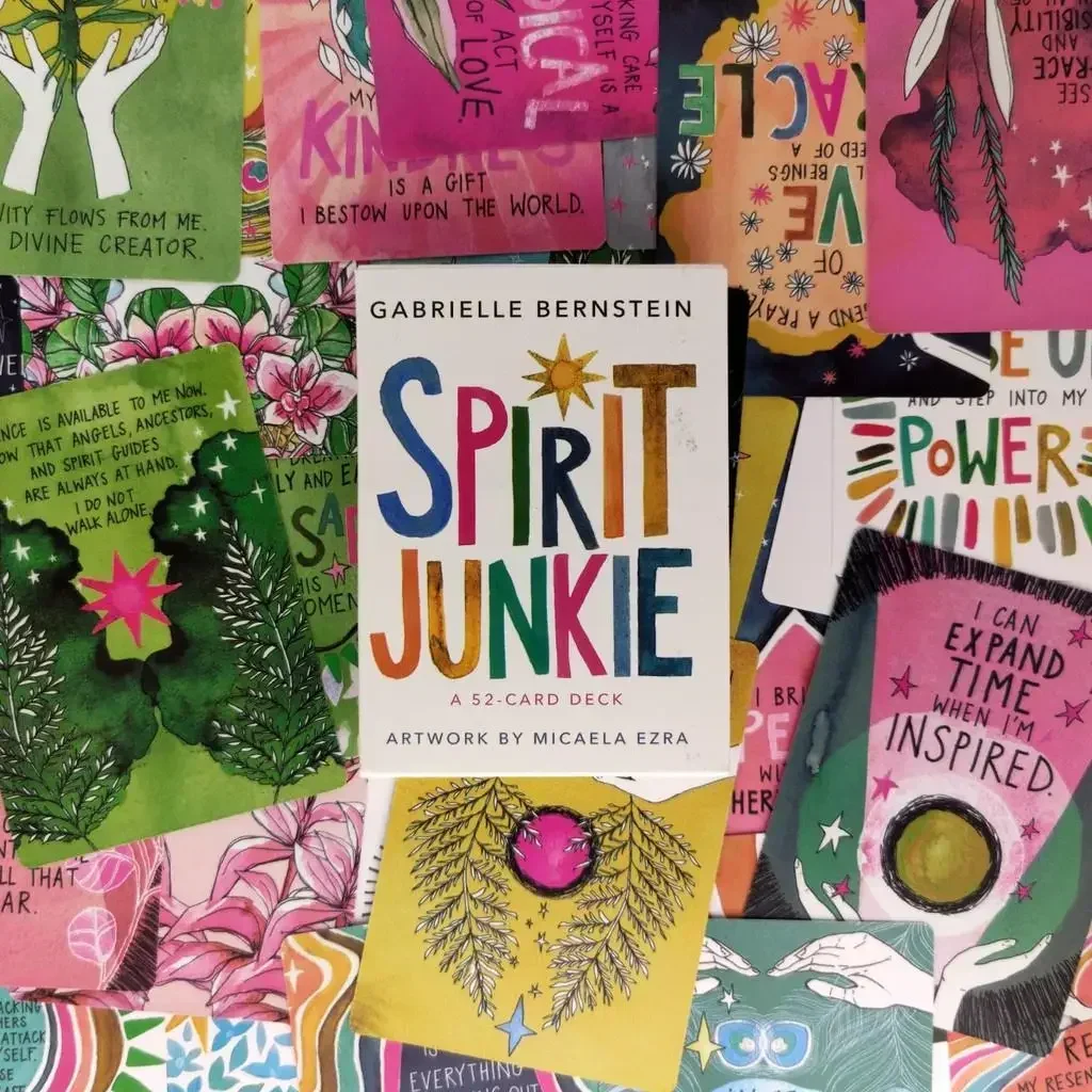 Spirit Junkie Tarocchi Carte Versione inglese Divinazione Mazzo di tarocchi Gioco da tavolo