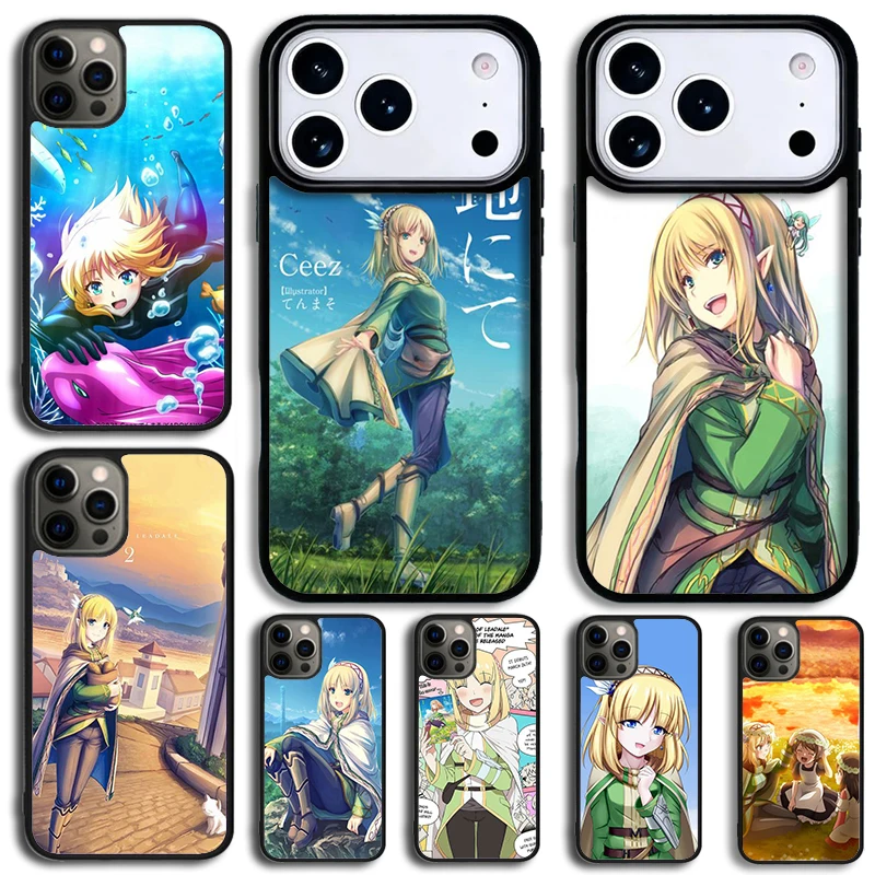 Чехол Leadale no Daichi nite для iPhone 14 Pro Max 15 13 12 16 17 Pro 11, противоударный силиконовый чехол с декором