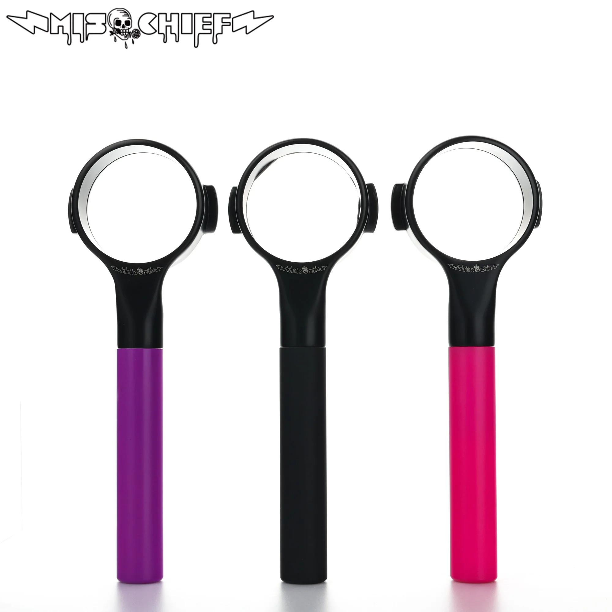 mischief-black-bottomless-handle-protafilter-2-ears-58mm-stainless-steel-bottomless-coffee-portafilter-for-e61-group