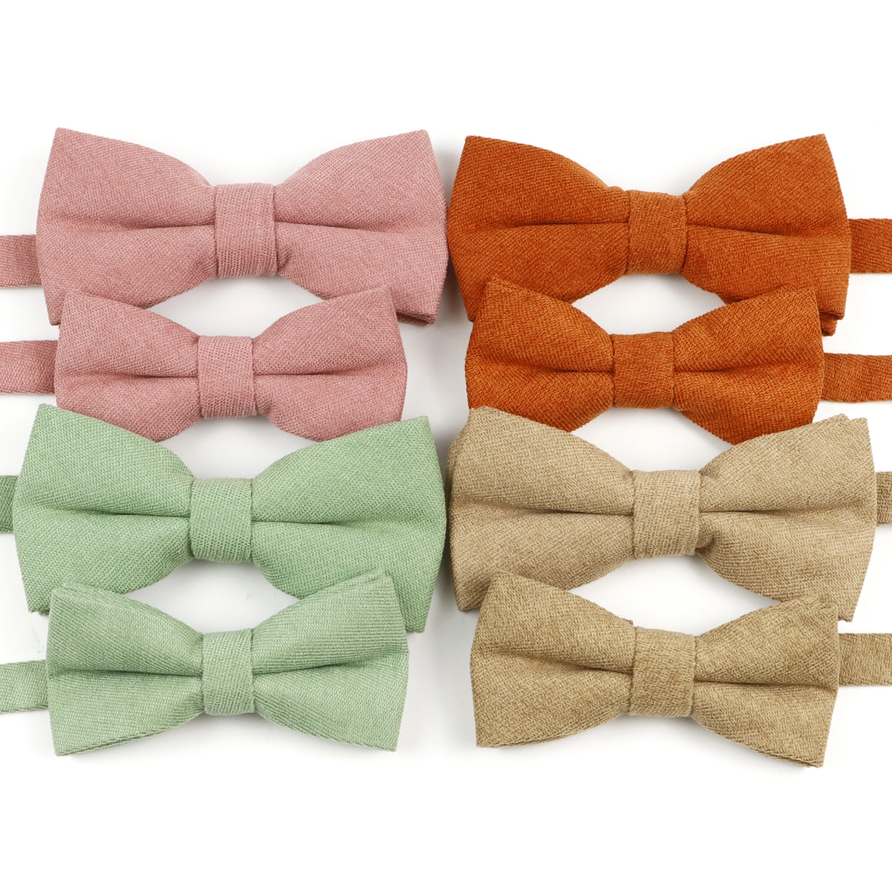 

Сплошной цвет, галстук-бабочка из 100% хлопка, супер мягкий бархатный вельвет, галстук-бабочка для родителей и детей, цвета макарон, розовый шалфейно-зеленый галстук-бабочка