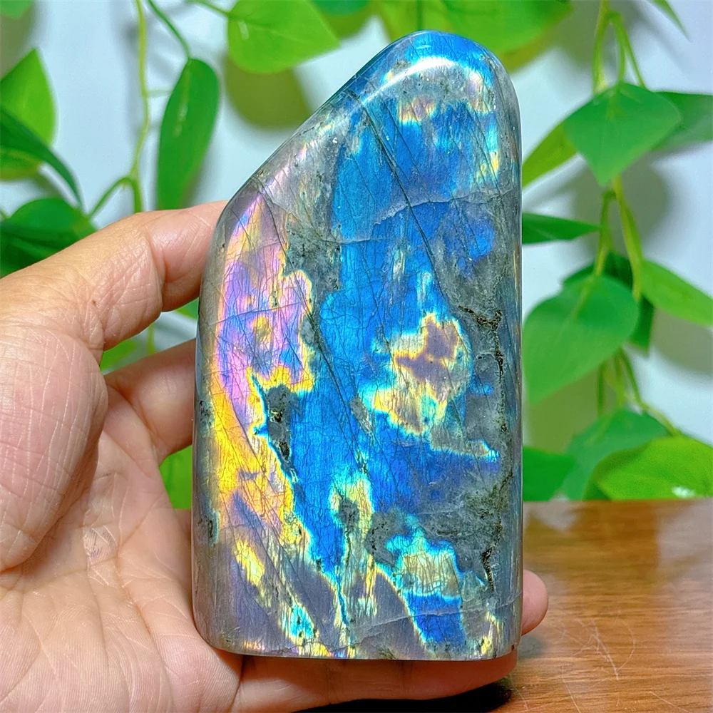 

Purple Labradorite Free Form Crystal Natural Quartz Stone Home Decoration Minerals Reiki Craft Gifts Energy Healing Garden