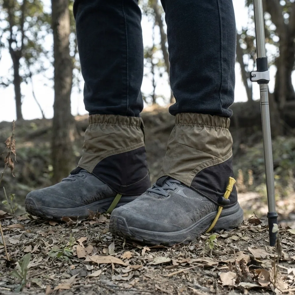 20D Silicone-Coated Nylon Leg Covers for Hiking Designed to Deliver Breathable Sandproof and All-Terrain Protection