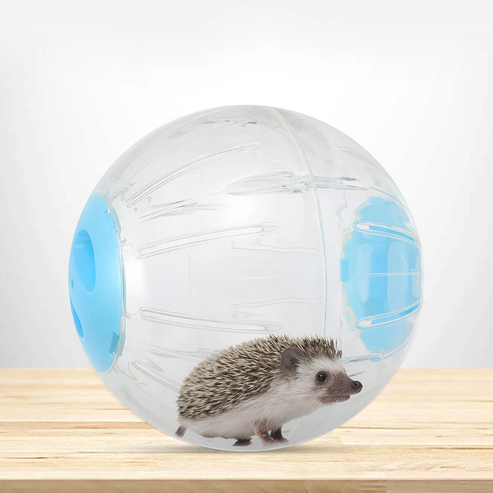 

2pcs Hamster Exercise Ball Running Wheel for Small Pets Durable PC Lightweight Safe for Guinea Pig Gerbils Cage Rat Hamster