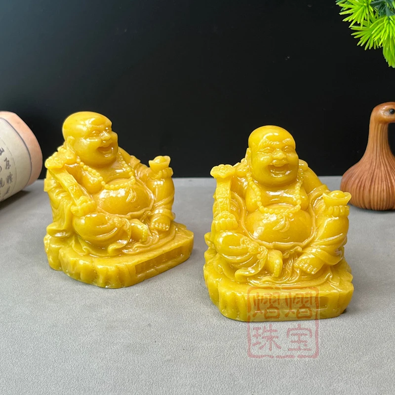 Imitation Shoushan Stone Yuanbao Buddha, Ruyi Buddha, Laughing Buddha, Maitreya Buddha, Wealth-Attracting and Treasure-Bringing,