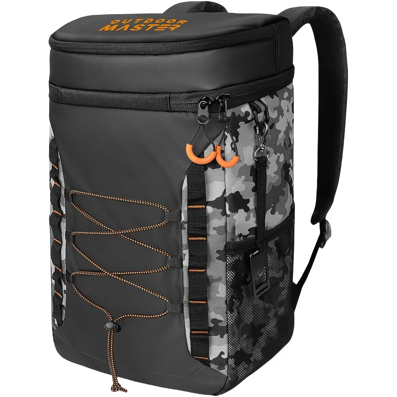 

Уличный мастер герметичный охлаждающий рюкзак, 2 слоя теплоизоляции, портативная термосумка, подходит для кемпинга