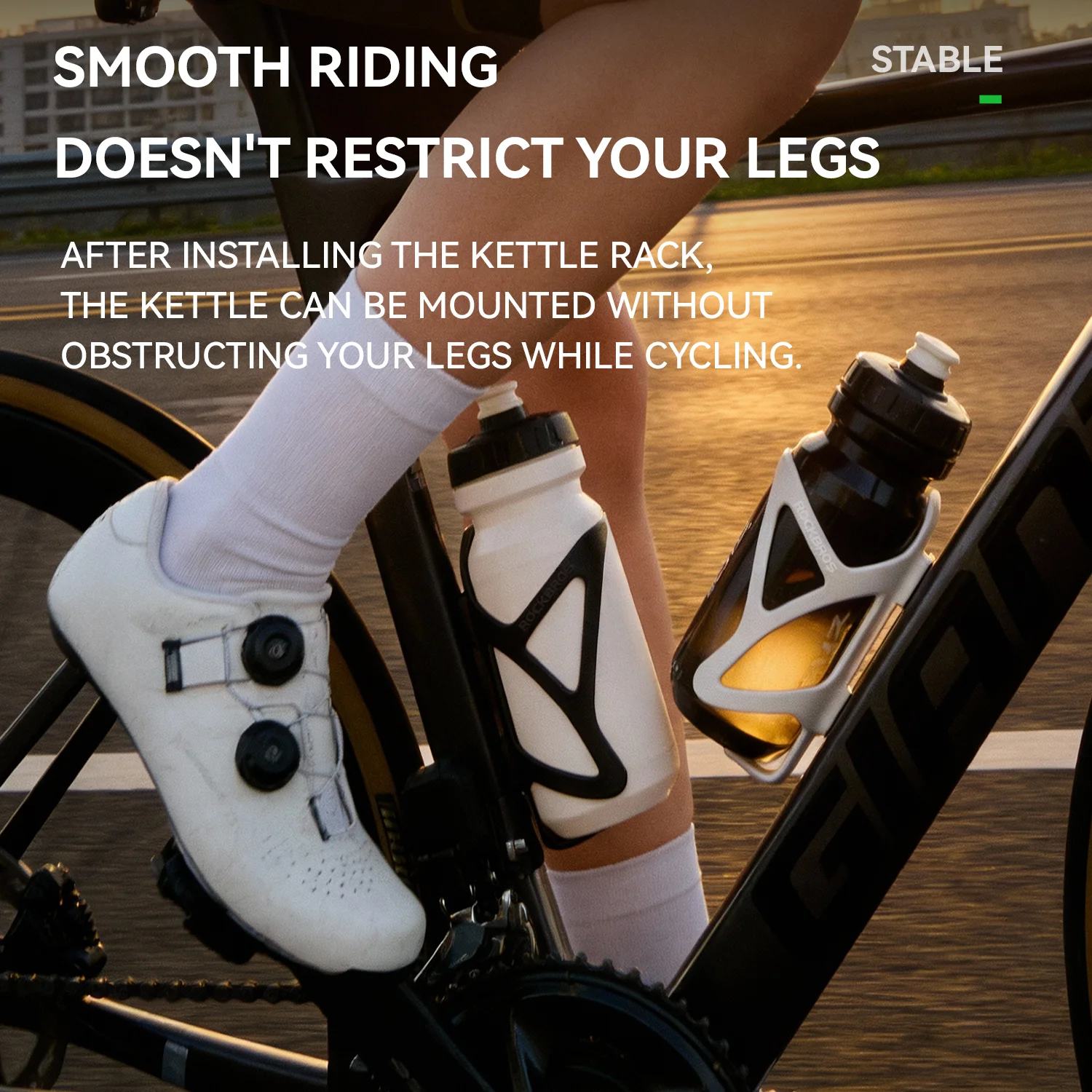 

Держатель для велосипедной бутылки ROCKBROS, крепление для бутылки на велосипед MTB/шоссейный, легкий держатель для фляги, аксессуары для велоспорта