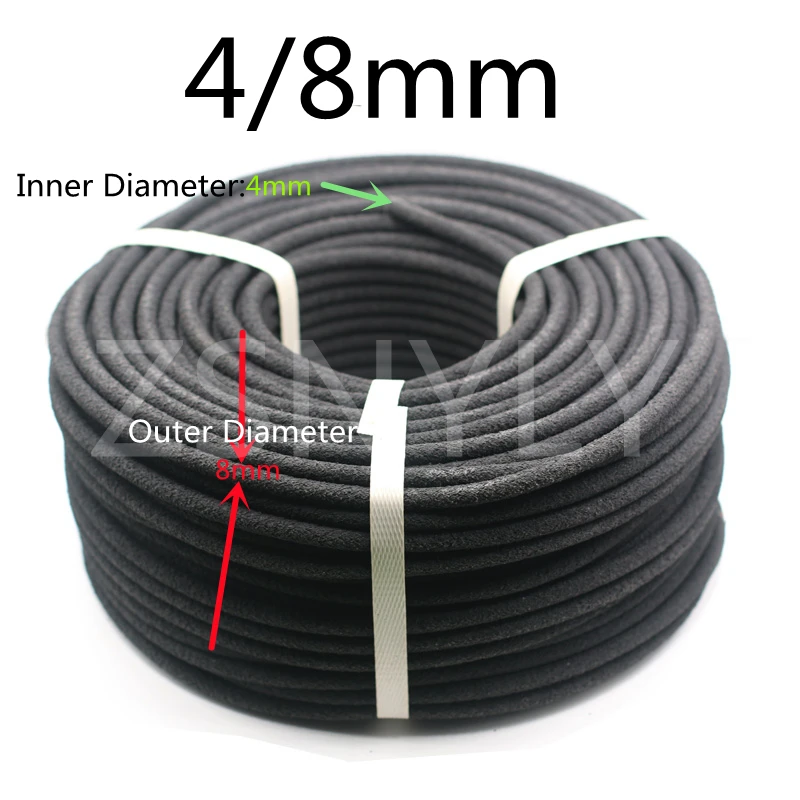 

10m/20m/Soaker Hose Micro Drip Irrigation 4/8mm Leaking Tube Anti-aging Permeable Pipe Garden Flower Tree Watering Hose