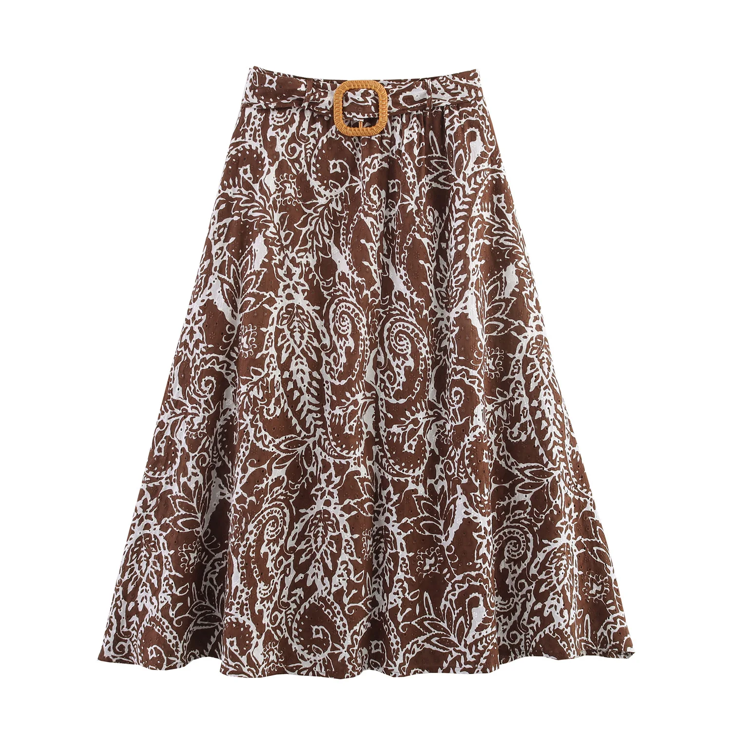 BWQ dames sexy backless holle borduurriem hangende halskraag top vest temperament zomer nieuwe halve rok