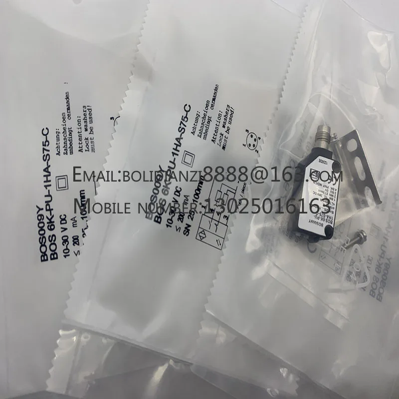 BOS0158 BOS 5K-PS-IX10-S49 BOS0129 BOS 5K-PS-RH12-02 BOS0123 BOS 5K-PS-ID10-02 Brand new original proximity switch sensor